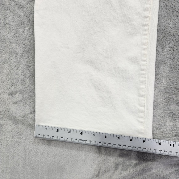Lucky Brand Jeans Womens 14/32 White Mid Rise Sweet Boot Bootcut Stretch Denim - Picture 14 of 15